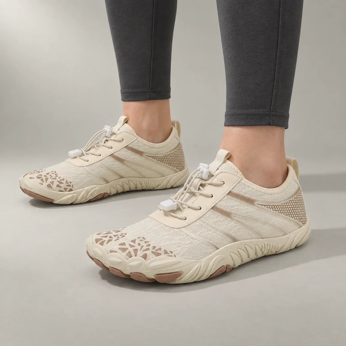 Chaussures barefoot – chaussures de marche orthopédiques antidérapantes à bout large, unisexe