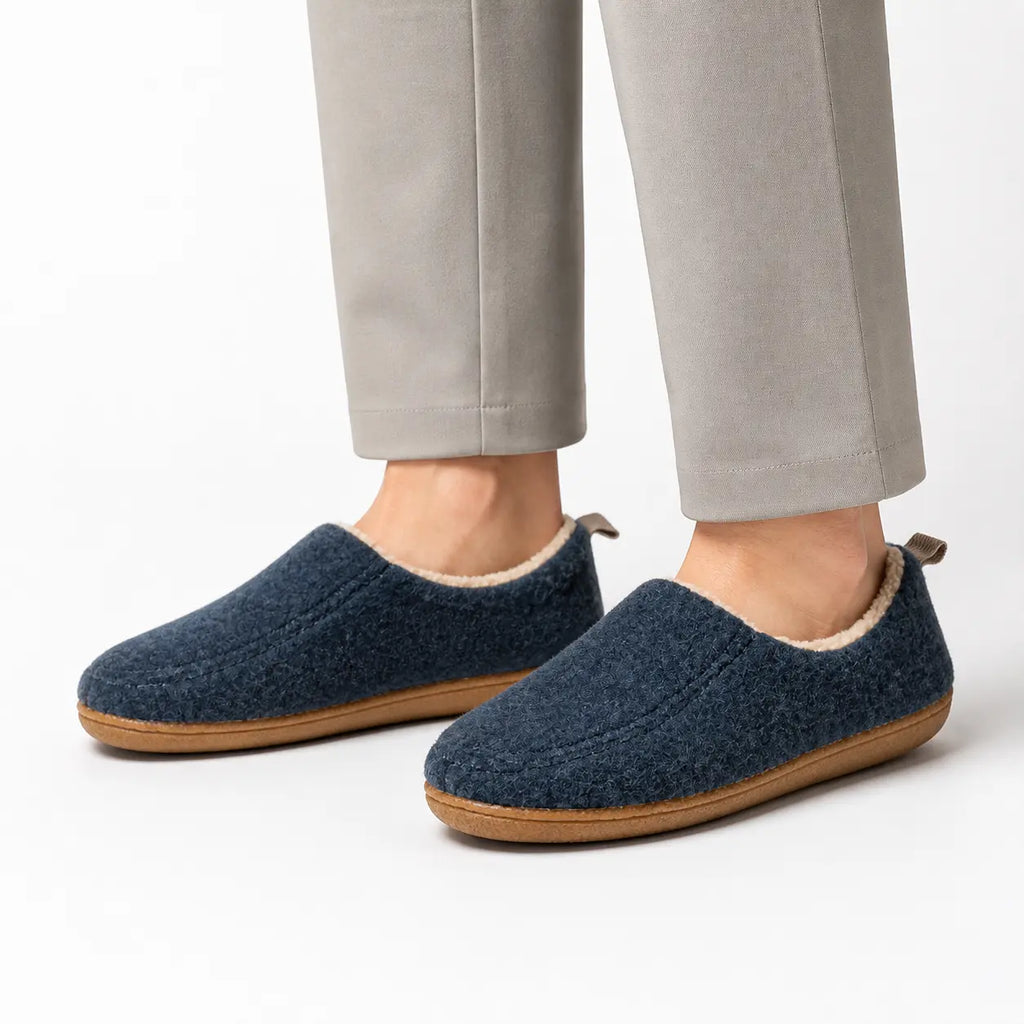 Chaussons chauds à doublure polaire – unisexe