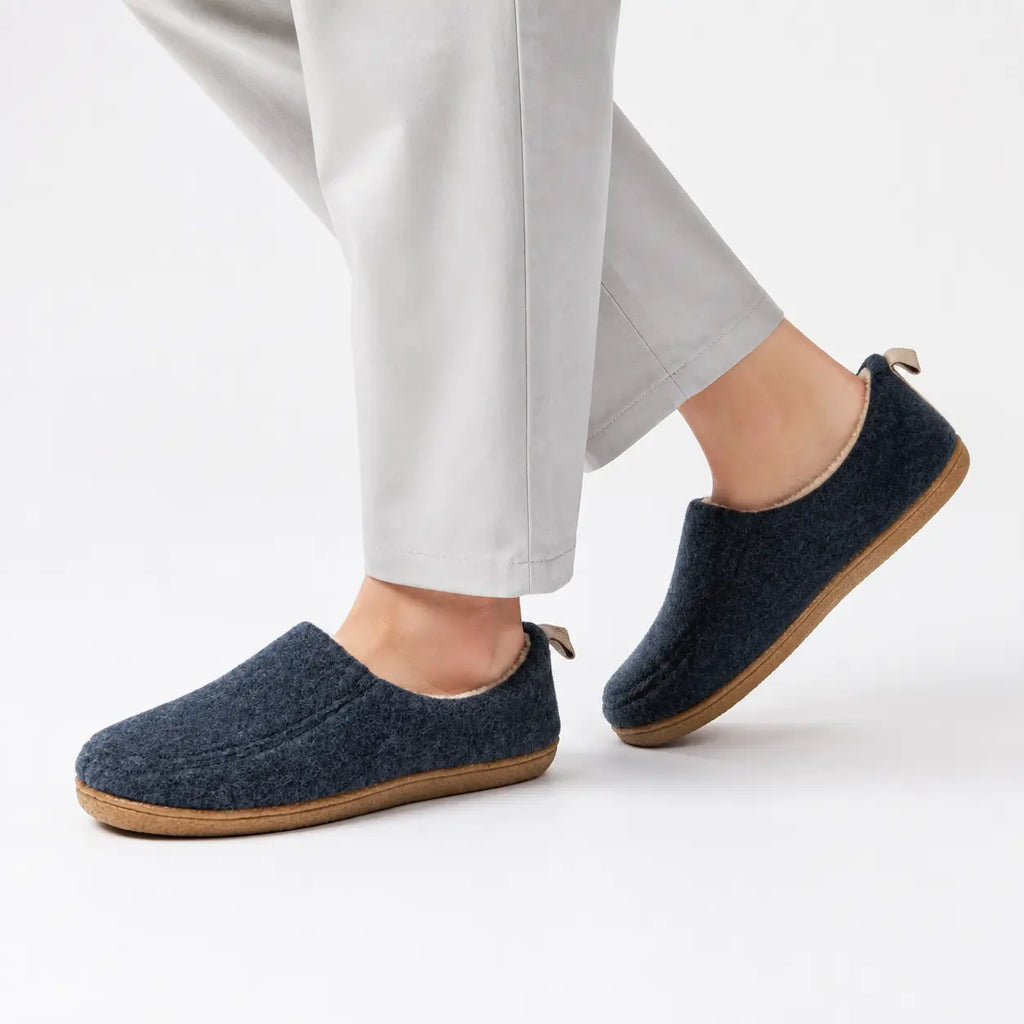 Chaussons chauds à doublure polaire – unisexe