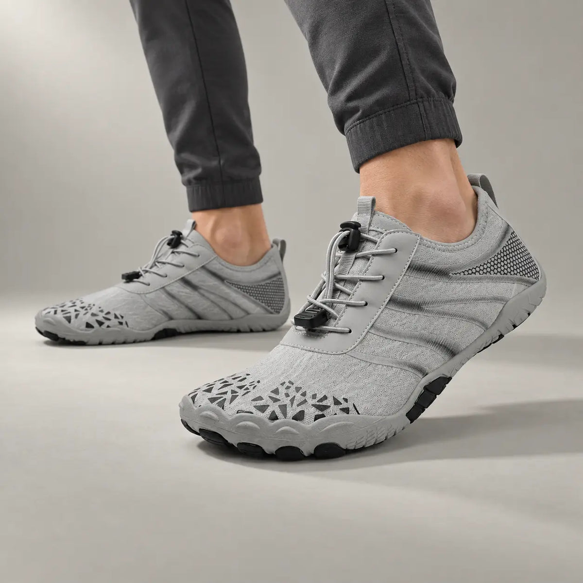 Chaussures barefoot – chaussures de marche orthopédiques antidérapantes à bout large, unisexe