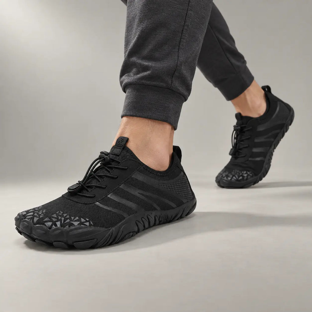 Chaussures barefoot – chaussures de marche orthopédiques antidérapantes à bout large, unisexe