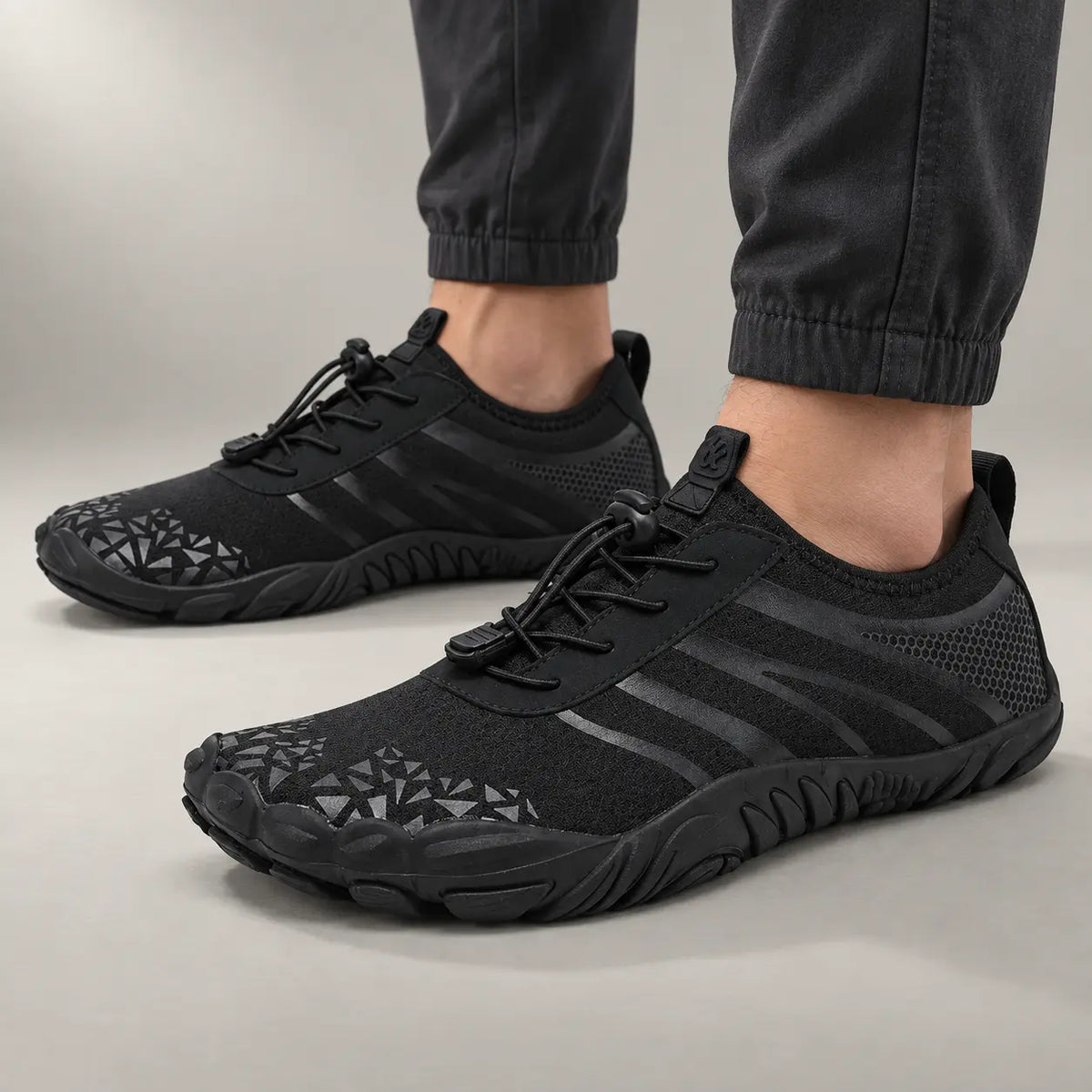 Chaussures barefoot – chaussures de marche orthopédiques antidérapantes à bout large, unisexe