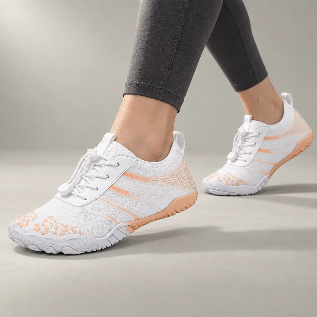 Chaussures barefoot – chaussures de marche orthopédiques antidérapantes à bout large, unisexe