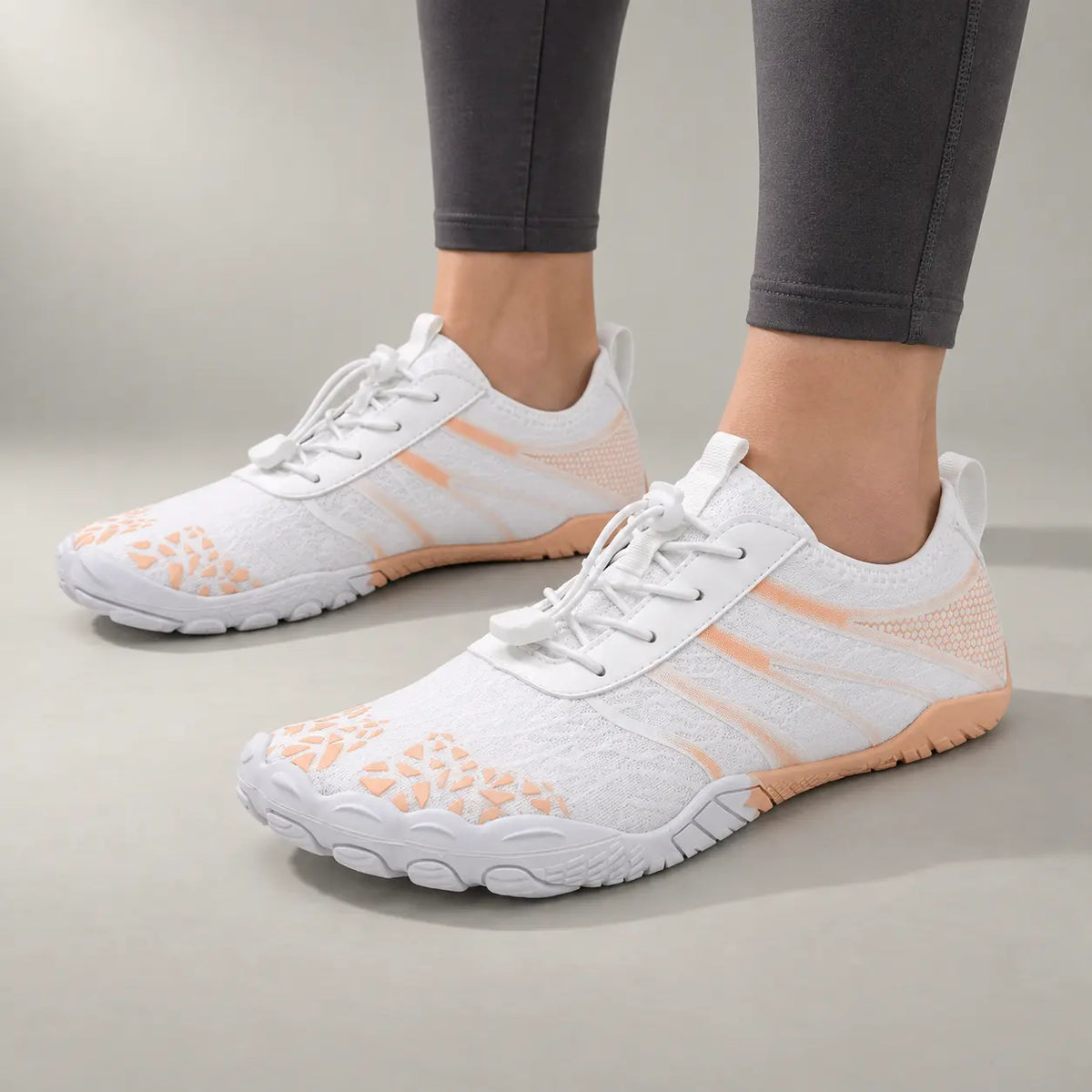 Chaussures barefoot – chaussures de marche orthopédiques antidérapantes à bout large, unisexe