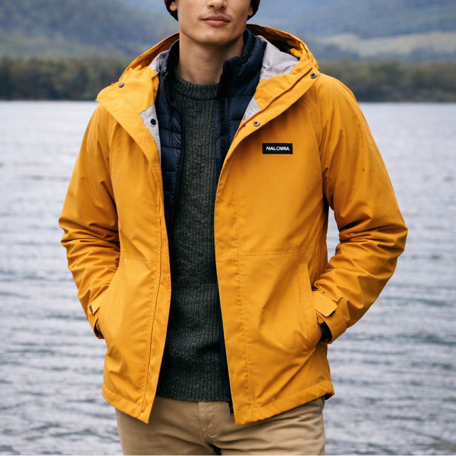 Veste d'extérieur imperméable pour le quotidien – unisexe