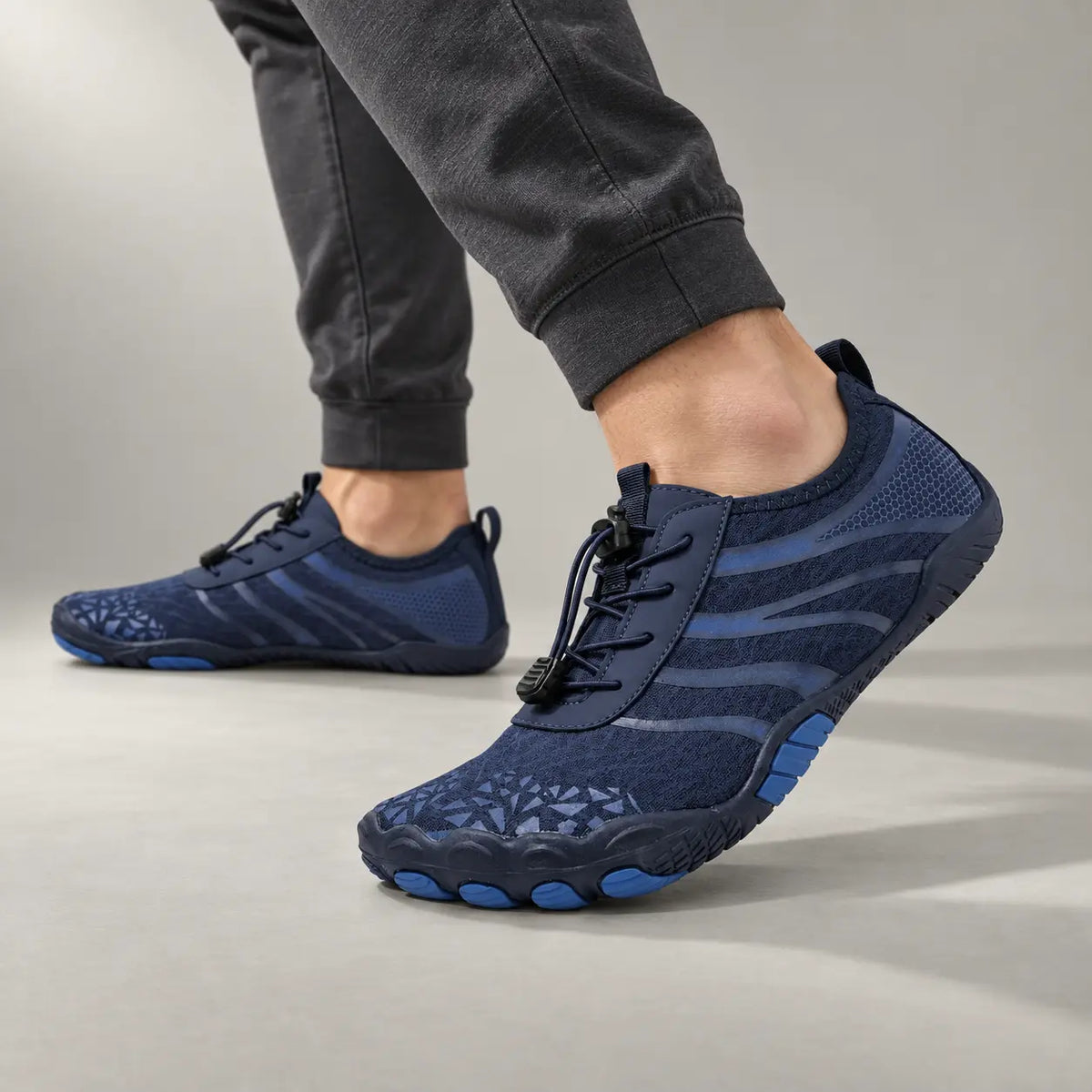 Chaussures barefoot – chaussures de marche orthopédiques antidérapantes à bout large, unisexe