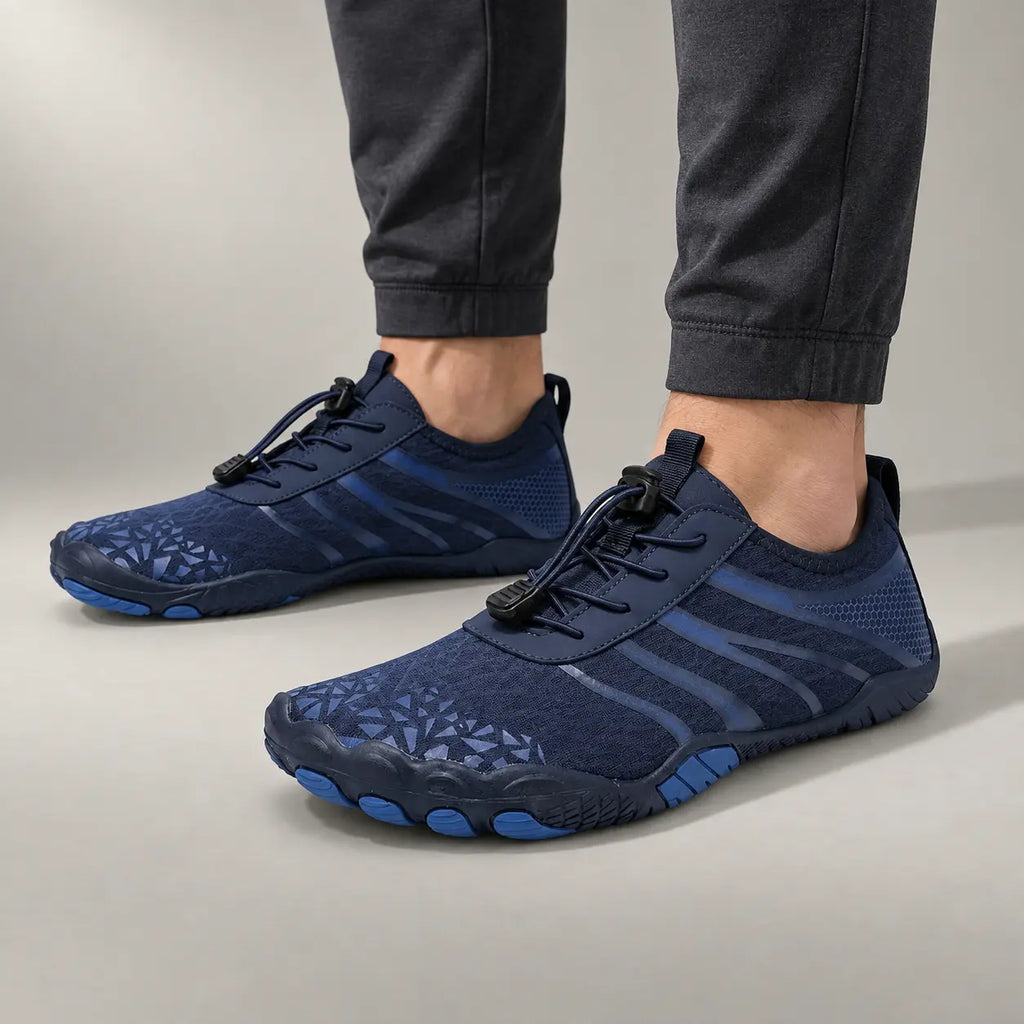 Chaussures barefoot – chaussures de marche orthopédiques antidérapantes à bout large, unisexe