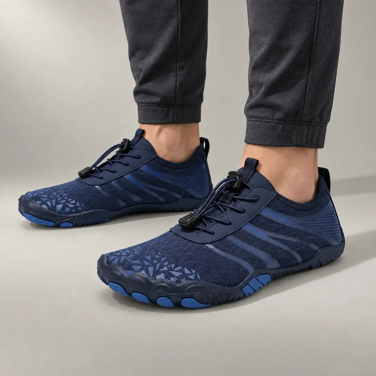 Chaussures barefoot – chaussures de marche orthopédiques antidérapantes à bout large, unisexe