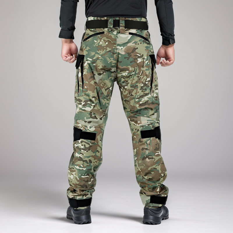 Pantalon cargo de chasse pour homme – pantalon d'extérieur ripstop déperlant