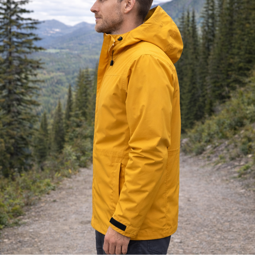 Veste d'extérieur imperméable pour le quotidien – unisexe