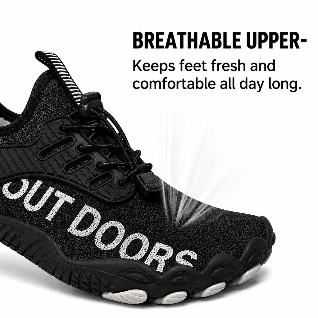 Chaussures barefoot orthopédiques légères pour l'extérieur