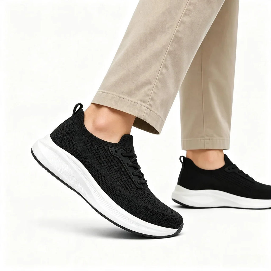Chaussures de marche confortables à bout large – légères et antidérapantes, unisexe