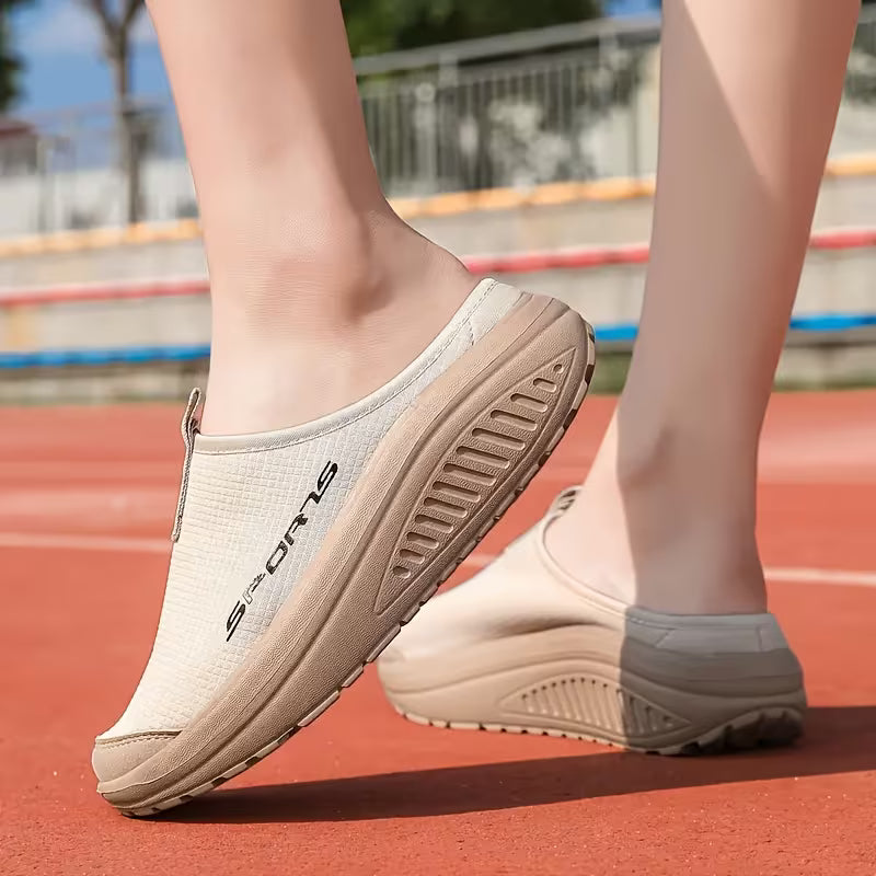 Chaussons orthopédiques à enfiler à bout fermé pour femme