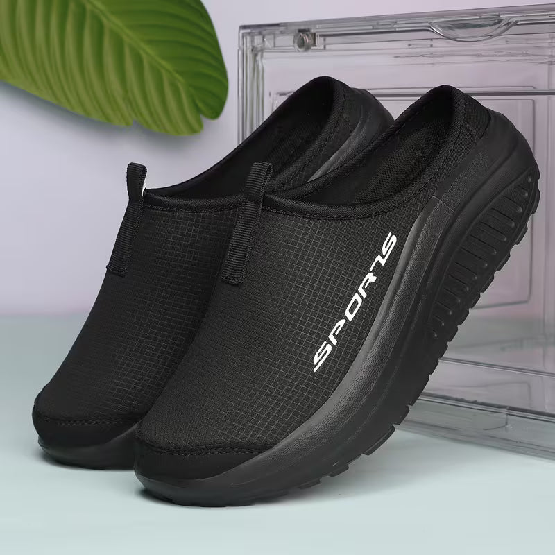 Chaussons orthopédiques à enfiler à bout fermé pour femme