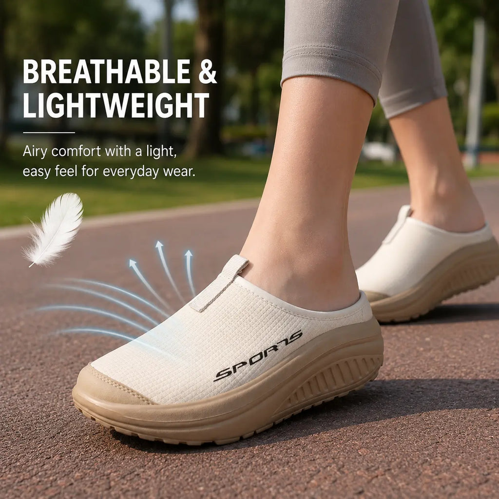 Chaussons orthopédiques à enfiler à bout fermé pour femme