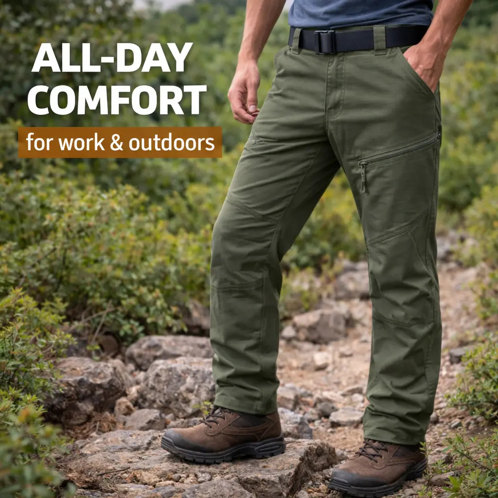 Pantalon de travail tactique déperlant pour homme – pantalon d'extérieur