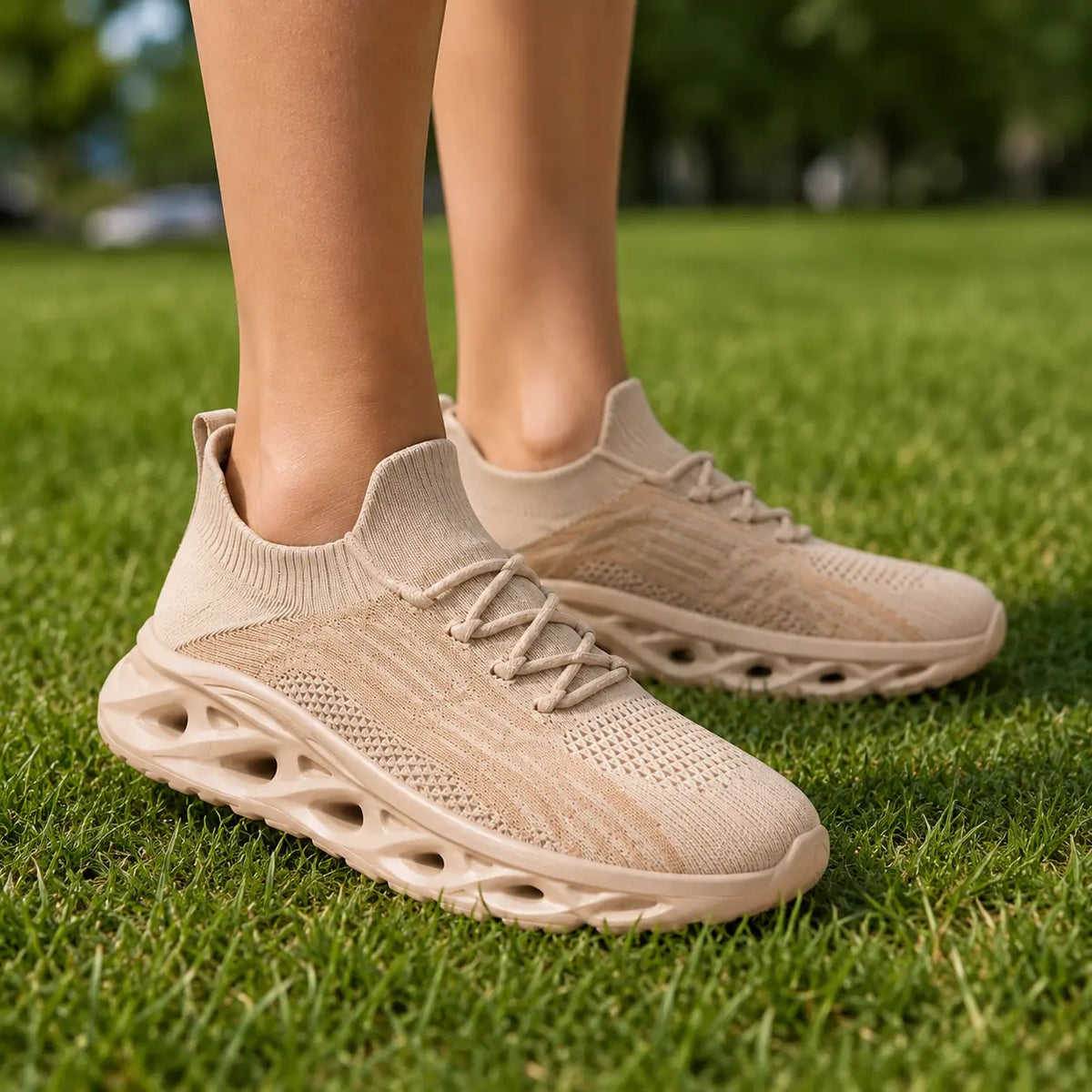 Chaussures de marche orthopédiques à bout large et soutien de la voûte plantaire – baskets confort unisexe