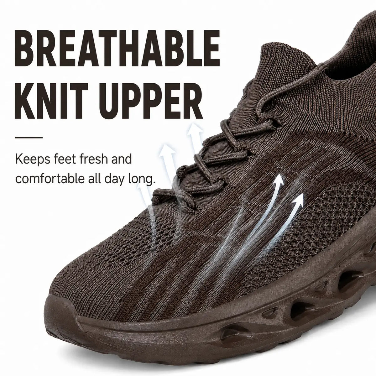 Baskets de marche orthopédiques à bout large – unisexe