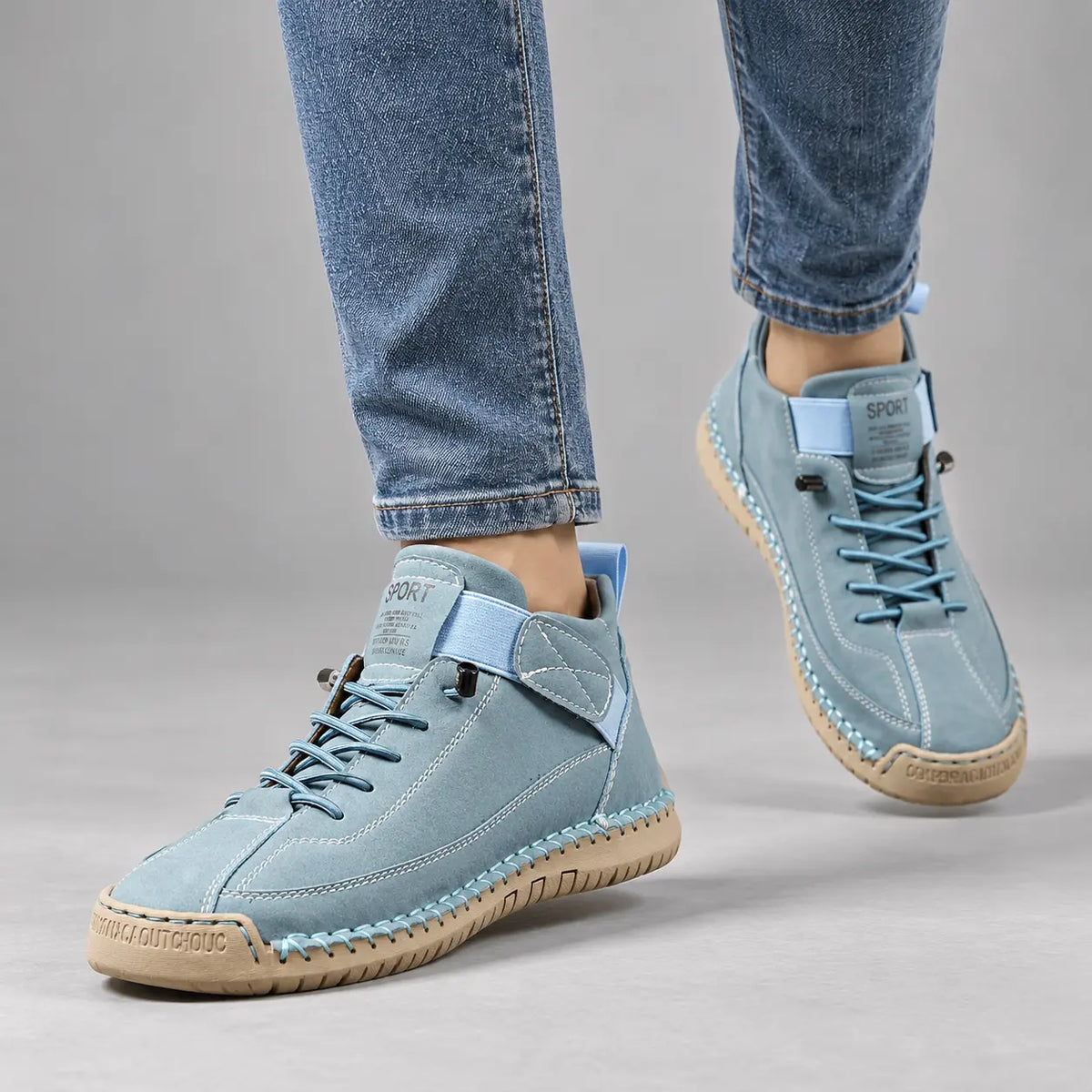 Chaussures de marche orthopédiques à bout large – baskets confort unisexe
