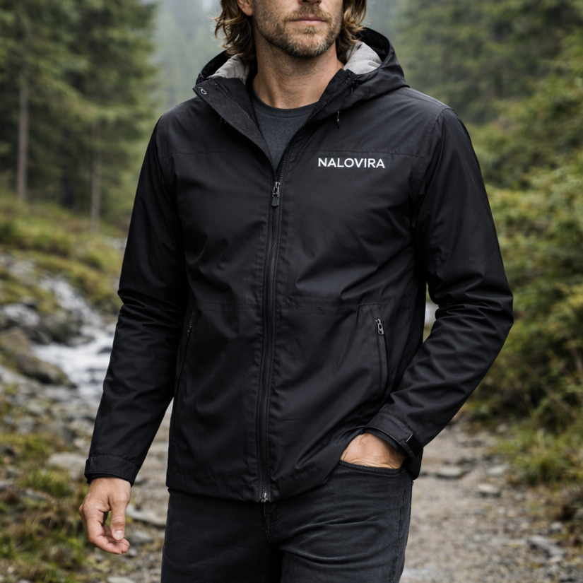 Veste unisexe légère imperméable pour l'extérieur et le quotidien