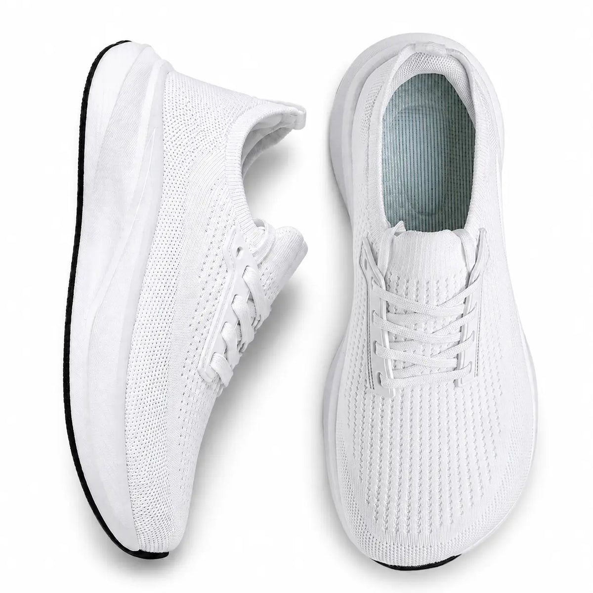 Chaussures de marche confortables à bout large – légères et antidérapantes, unisexe