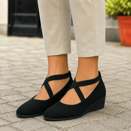 Ballerines orthopédiques avec soutien de la voûte plantaire pour femme – chaussures légères et confortables