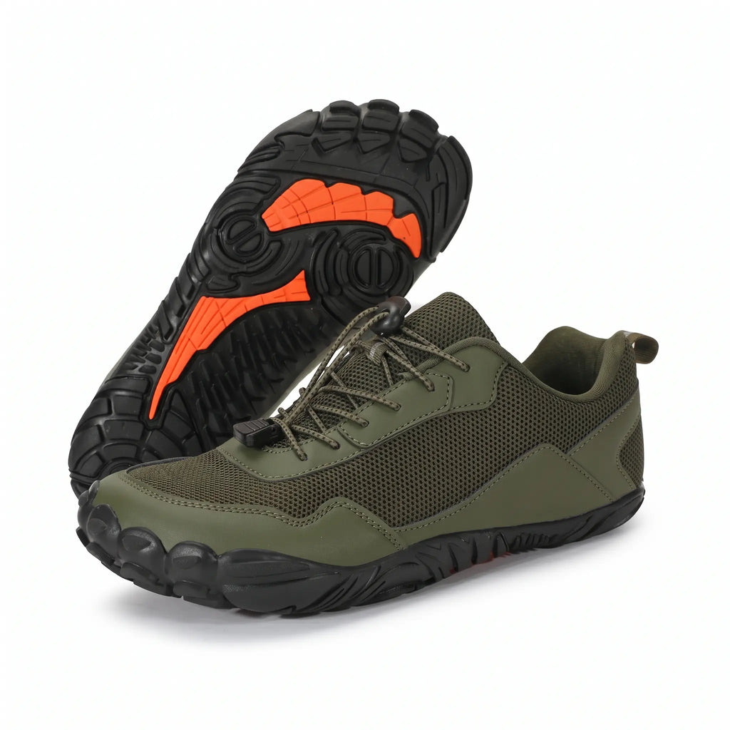 Chaussures de randonnée barefoot orthopédiques à bout large – antidérapantes, pour l'extérieur, unisexe