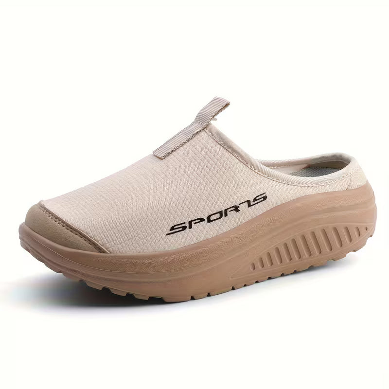 Chaussons orthopédiques à enfiler à bout fermé pour femme