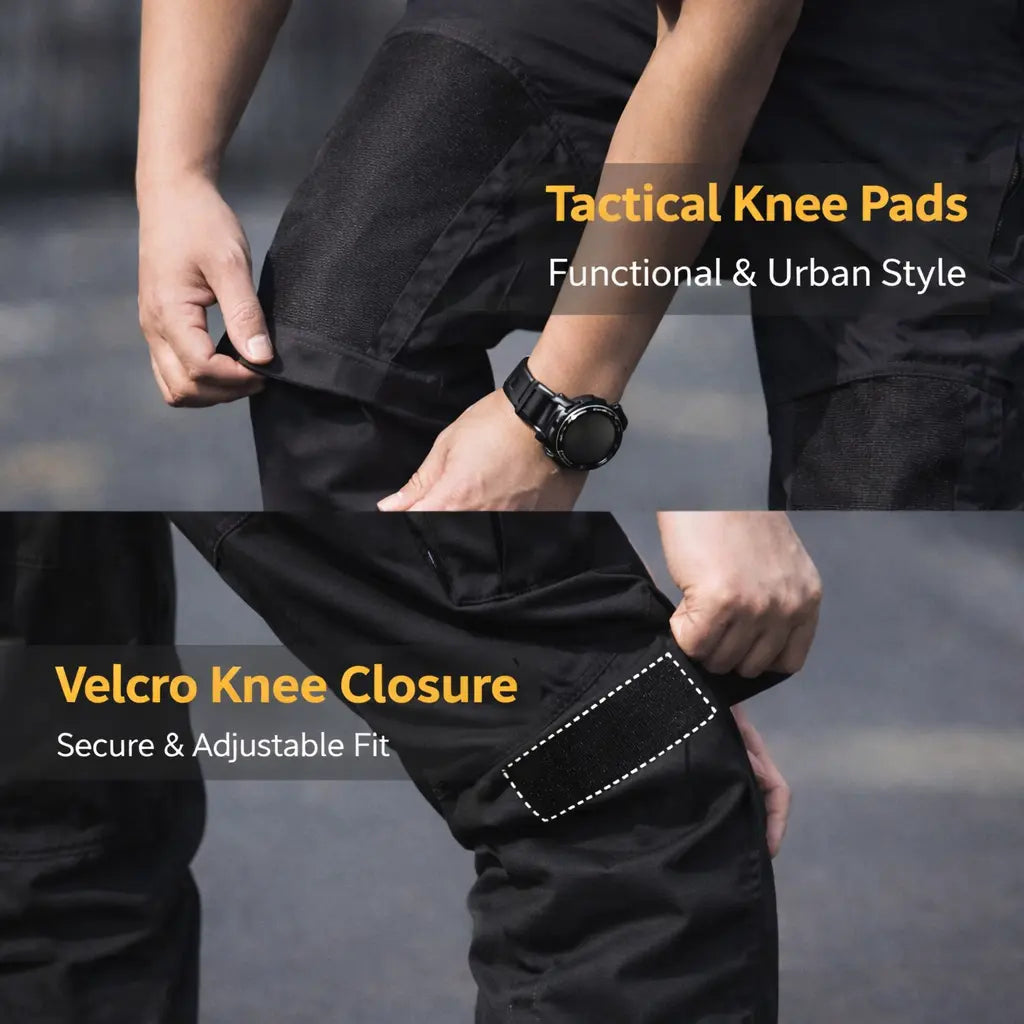 Pantalon cargo de chasse pour homme – pantalon d'extérieur ripstop déperlant