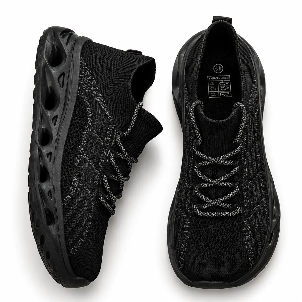 Chaussures de marche orthopédiques à bout large et soutien de la voûte plantaire – baskets confort unisexe