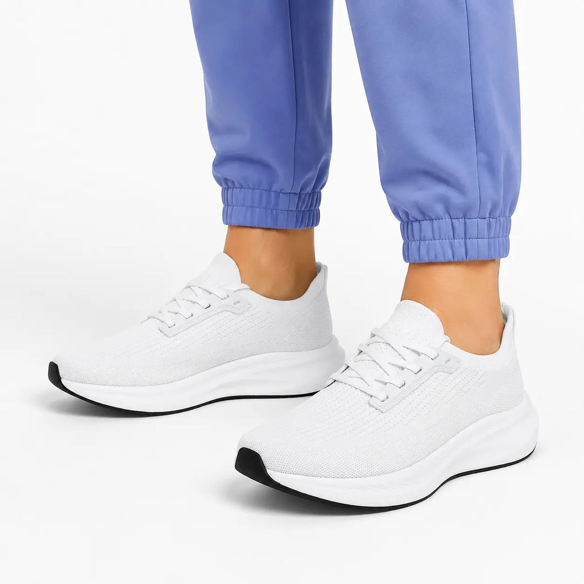 Chaussures de travail pour longues journées avec bout large – unisexe