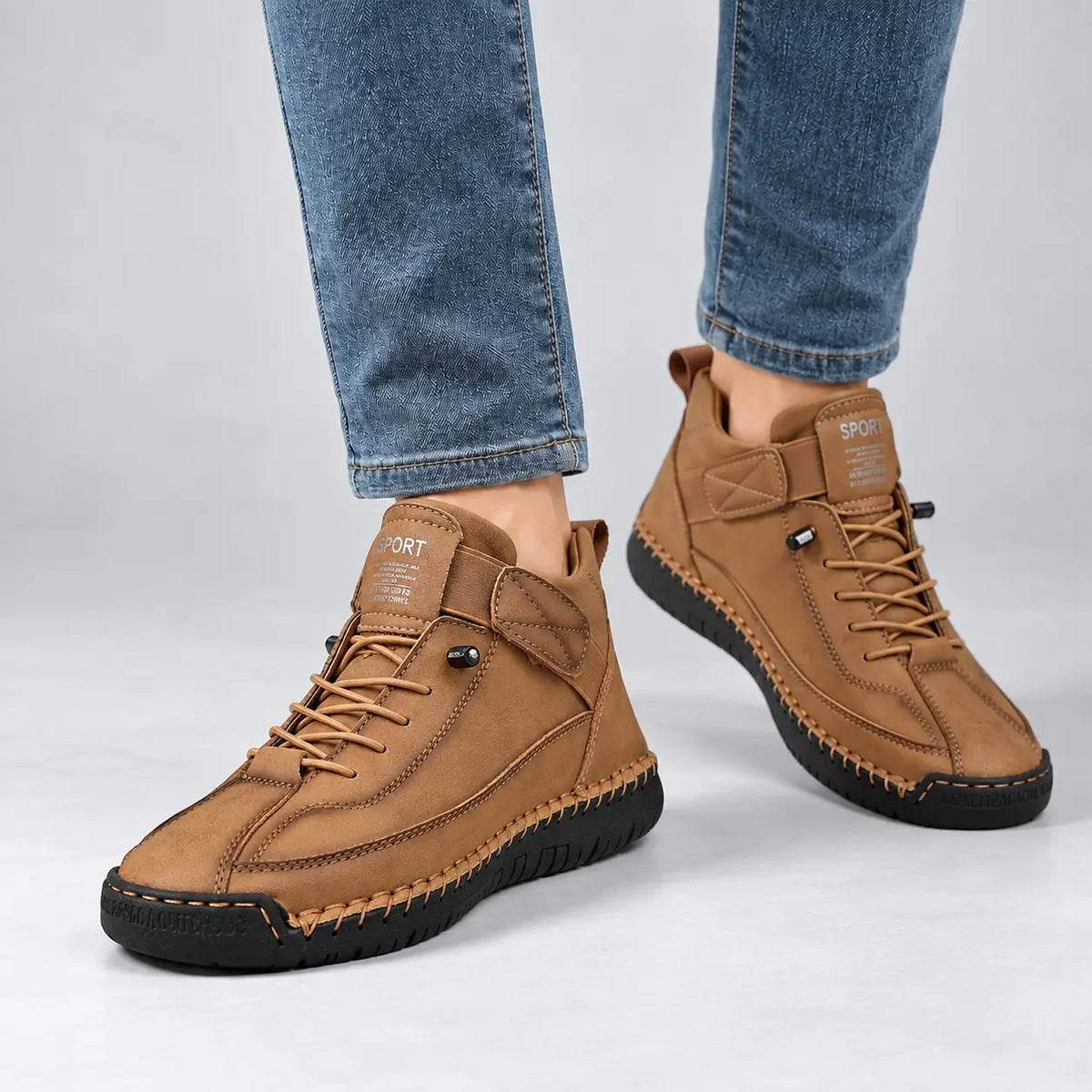 Chaussures de marche orthopédiques à bout large – baskets confort unisexe