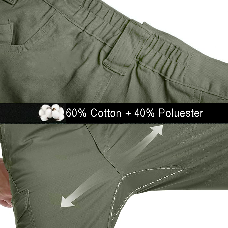 Pantalon de travail tactique déperlant pour homme – pantalon d'extérieur
