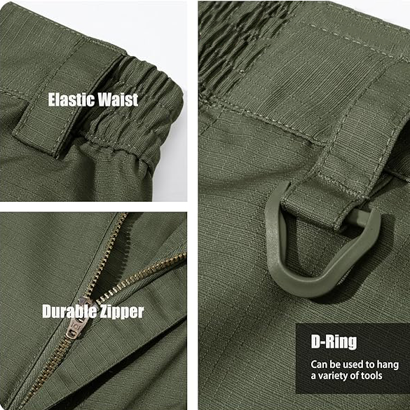 Pantalon de travail tactique déperlant pour homme – pantalon d'extérieur
