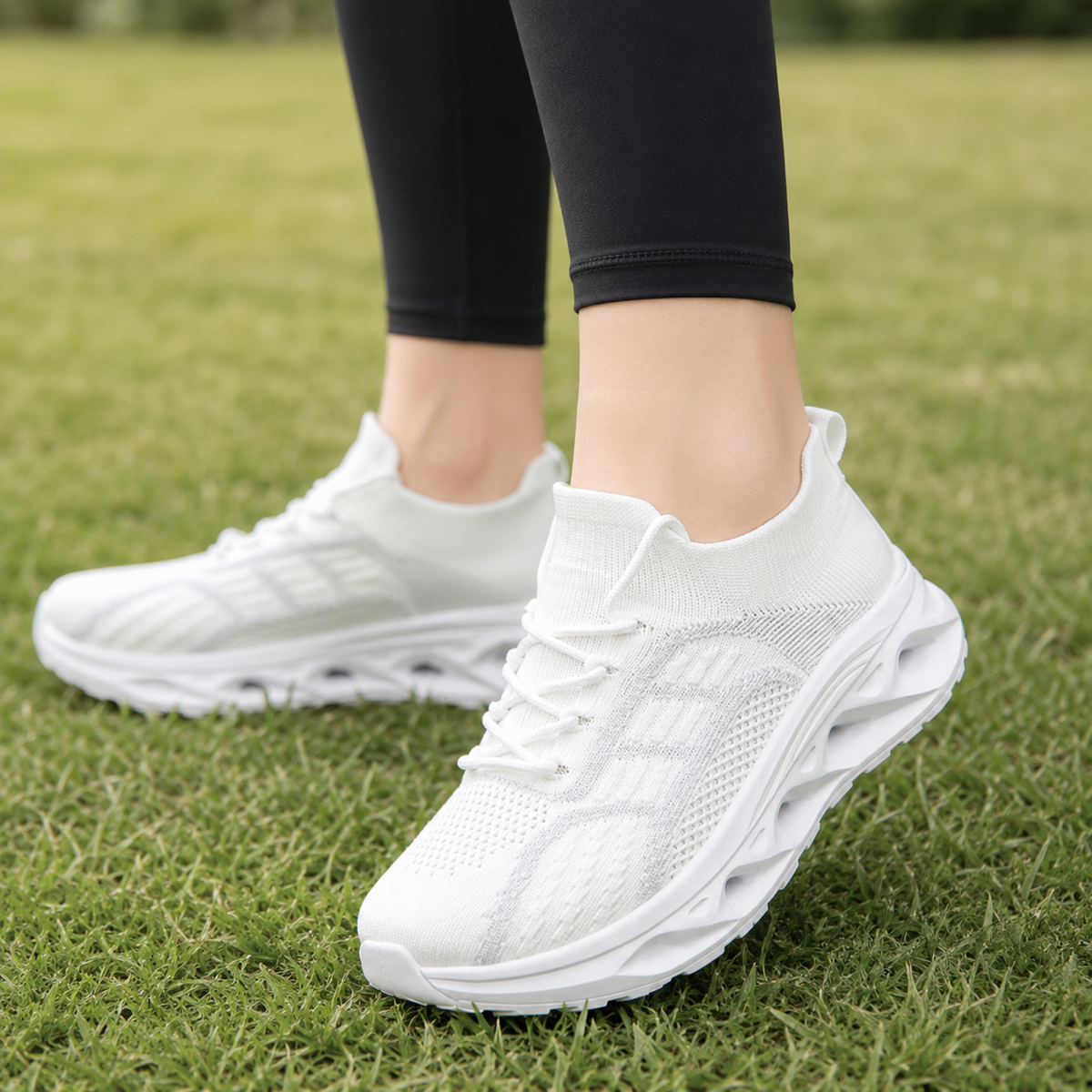 Chaussures de marche orthopédiques à bout large et soutien de la voûte plantaire – baskets confort unisexe
