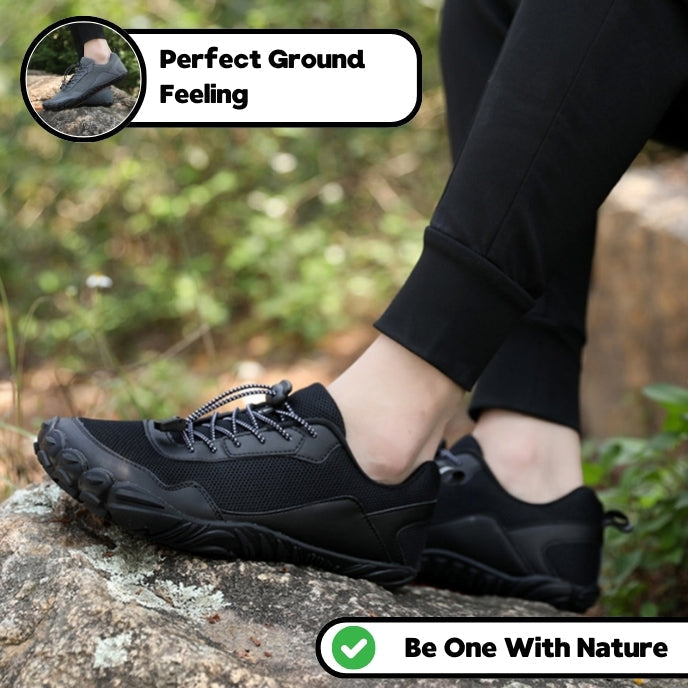 Chaussures de randonnée barefoot orthopédiques à bout large – antidérapantes, pour l'extérieur, unisexe