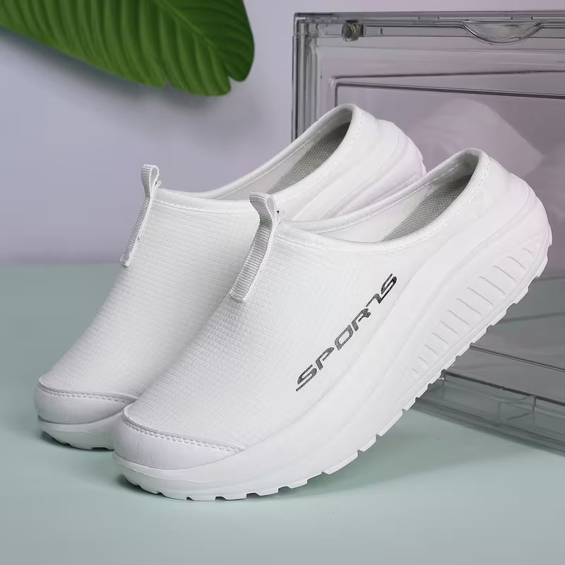 Chaussons orthopédiques à enfiler à bout fermé pour femme