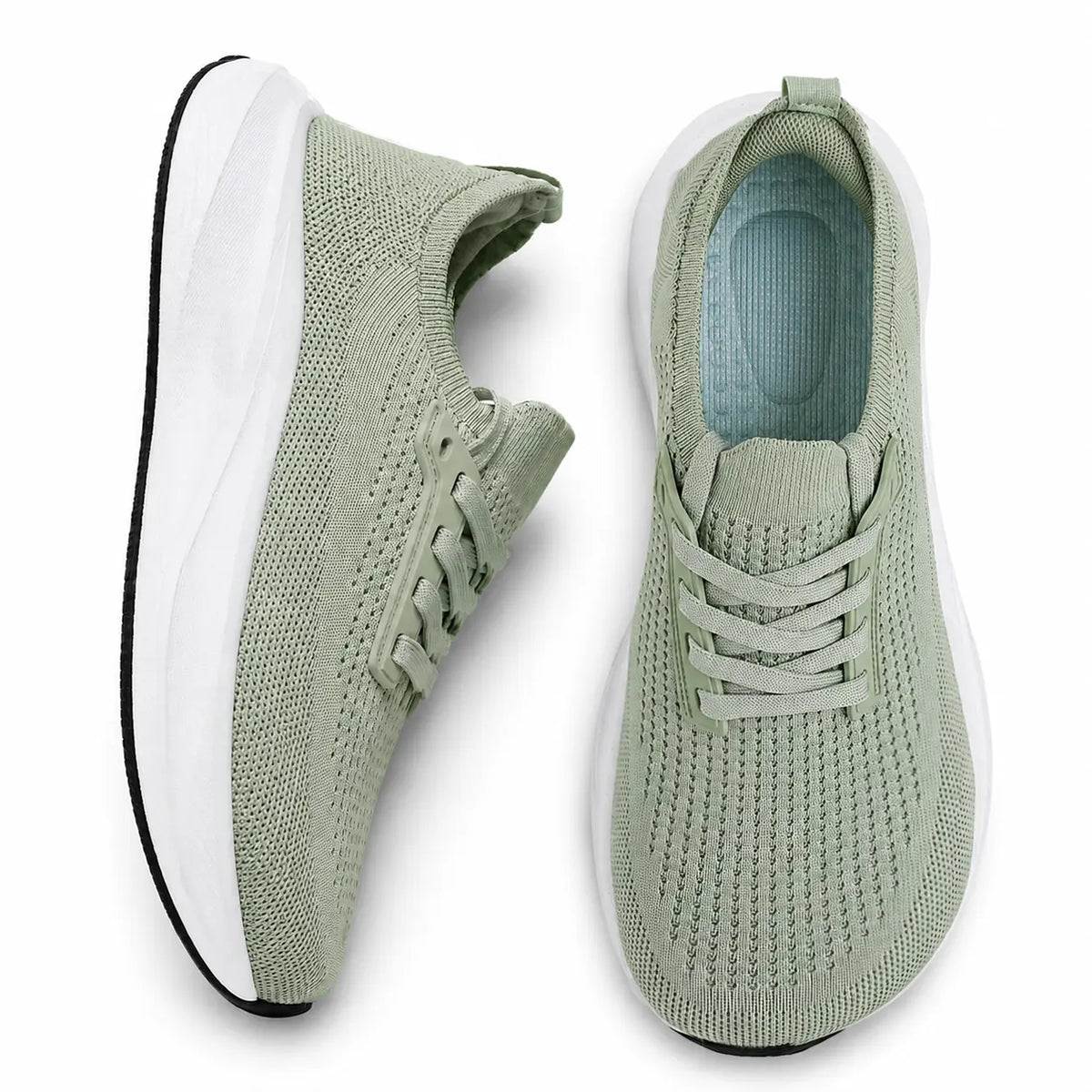 Chaussures de marche confortables à bout large – légères et antidérapantes, unisexe