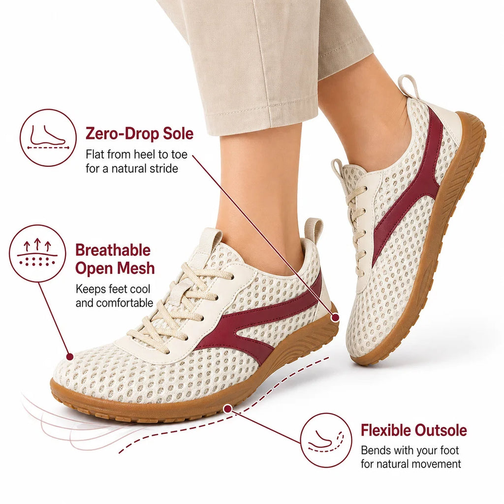 Chaussures barefoot à bout large – respirantes et antidérapantes, unisexe