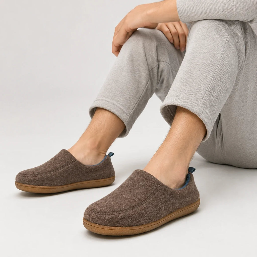 Chaussons chauds à doublure polaire – unisexe