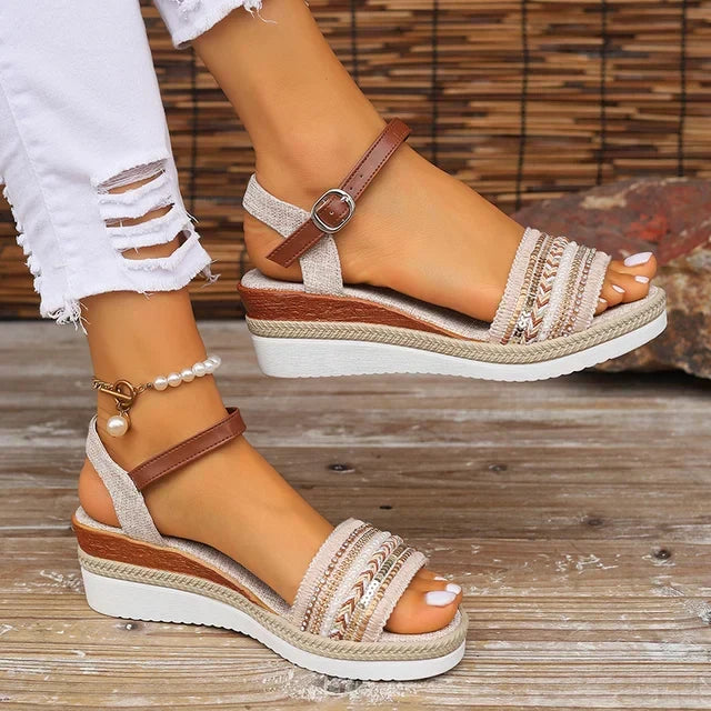 Sandales orthopédiques confortables pour femme