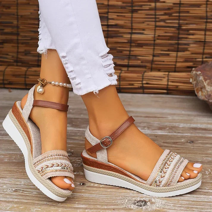 Sandales orthopédiques confortables pour femme