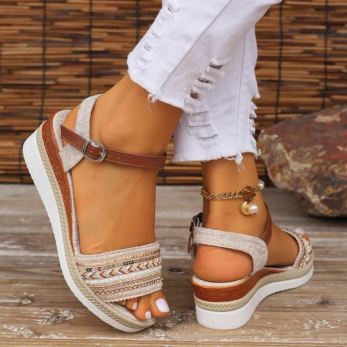 Sandales orthopédiques confortables pour femme