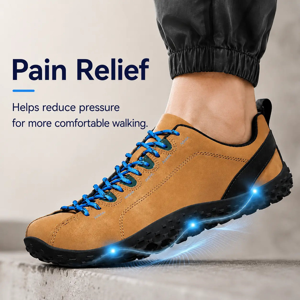 Baskets de randonnée barefoot à bout large – chaussures de marche orthopédiques, unisexe