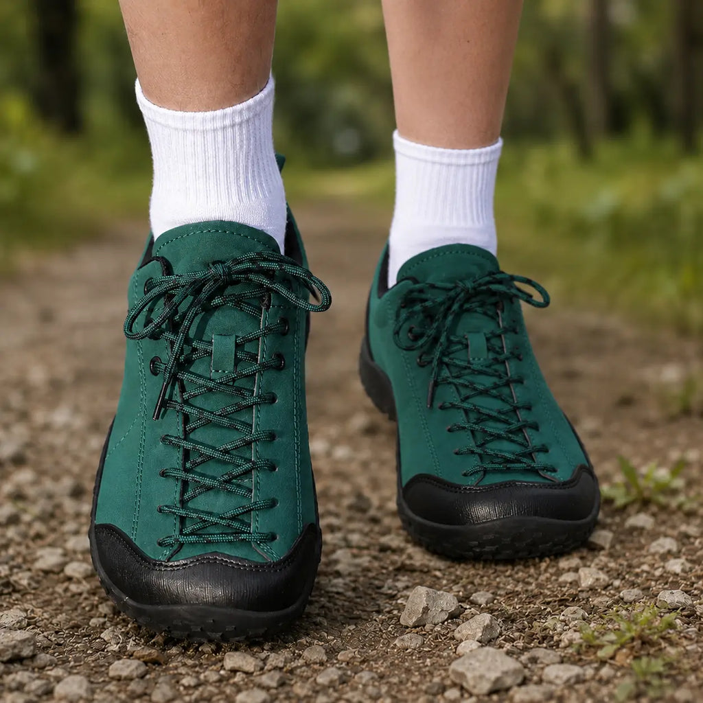 Baskets de randonnée barefoot à bout large – chaussures de marche orthopédiques, unisexe