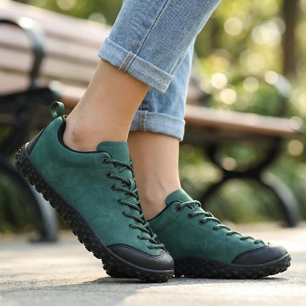 Baskets de randonnée barefoot à bout large – chaussures de marche orthopédiques, unisexe