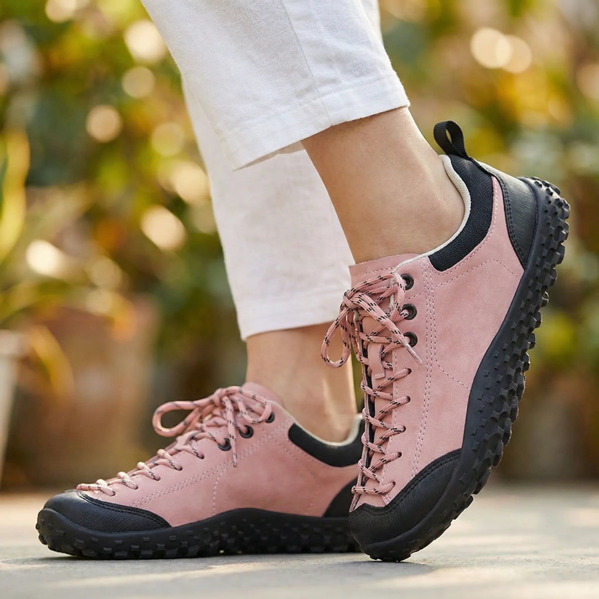 Baskets de randonnée barefoot à bout large – chaussures de marche orthopédiques, unisexe