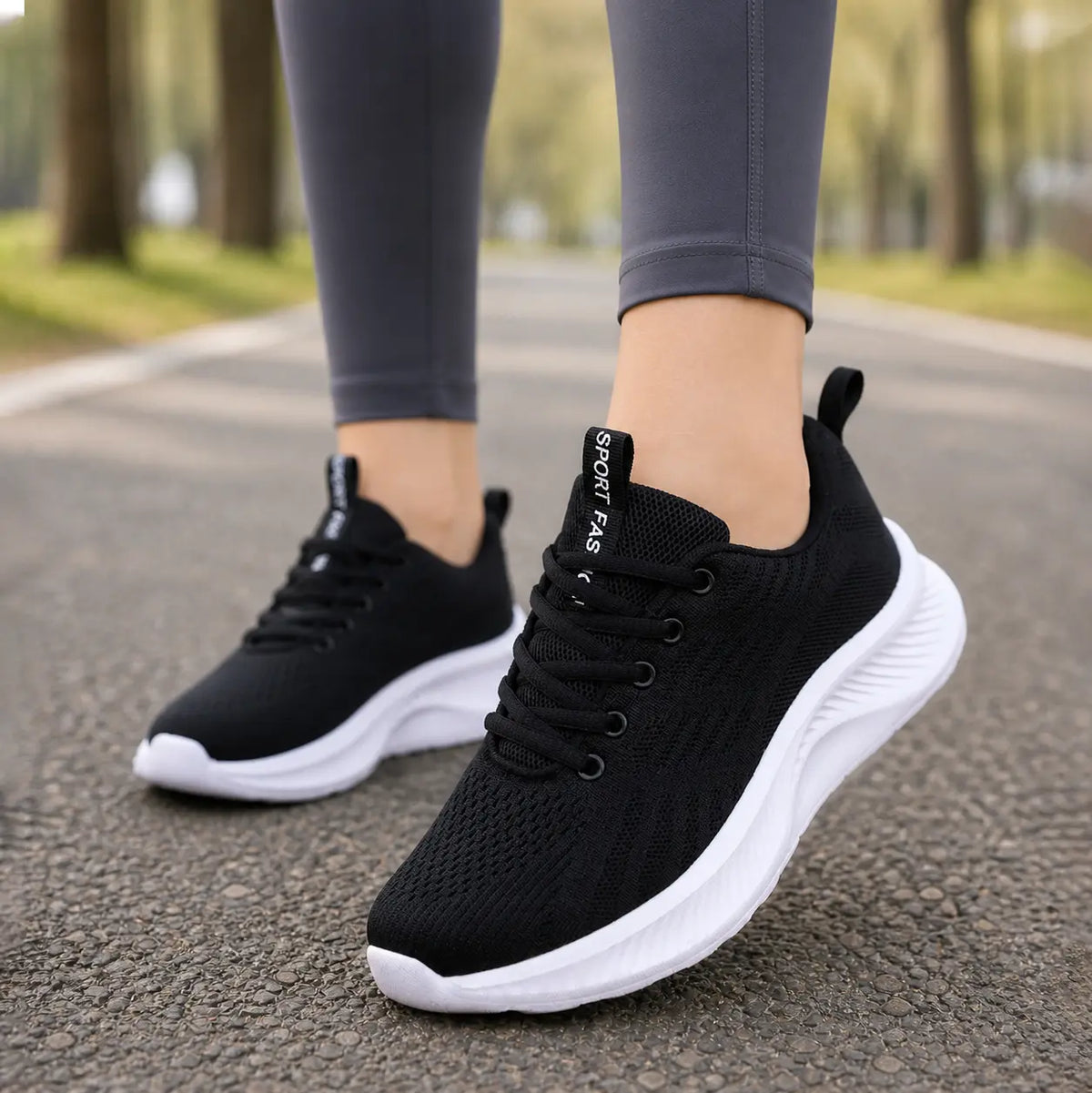 Baskets orthopédiques de marche pour femme, pour l'extérieur
