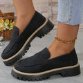 Chaussures confort orthopédiques pour femme à bout large