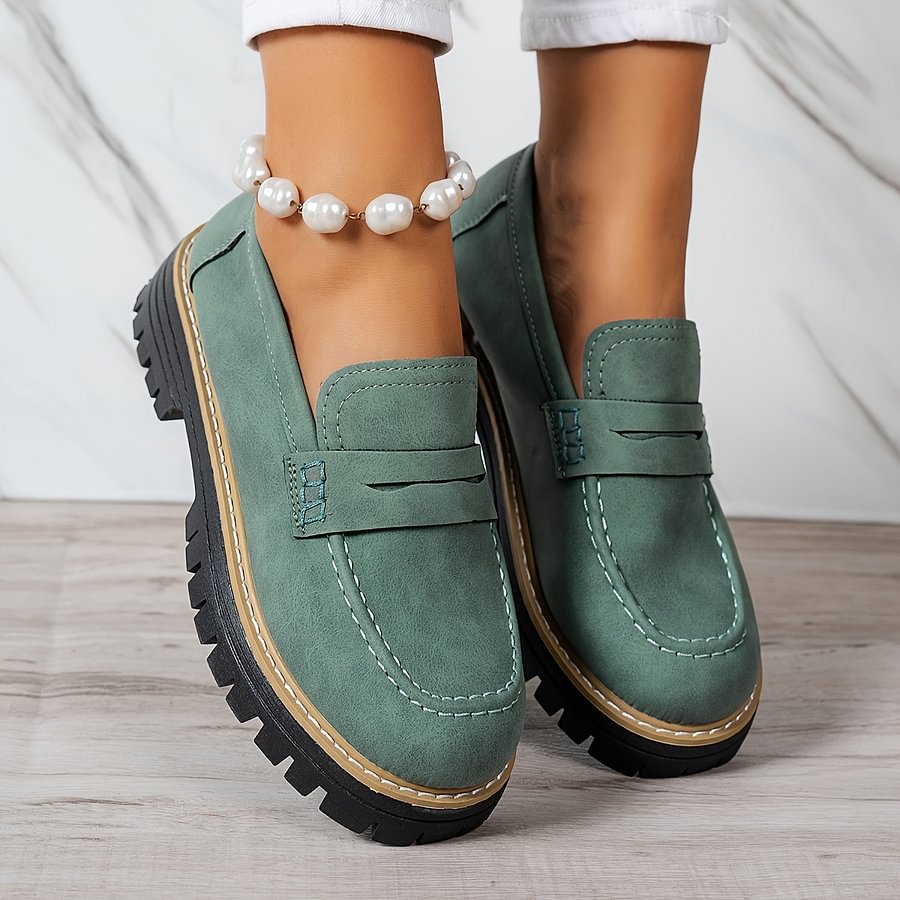 Chaussures confort orthopédiques pour femme à bout large